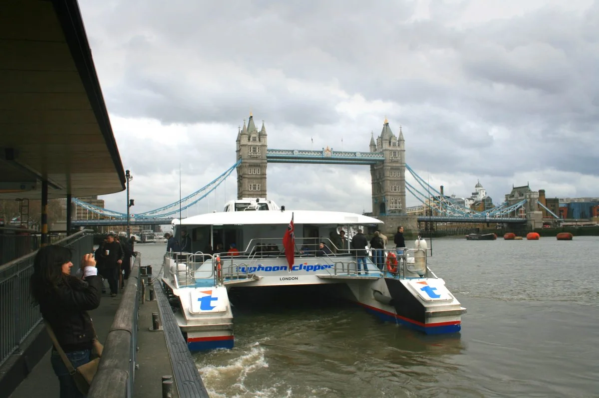 Cruzeiro Rio Thames - com Oyster Card