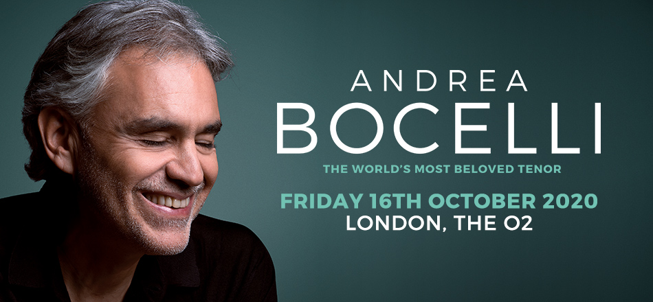 Andrea Bocelli — Londres Tour Turismo