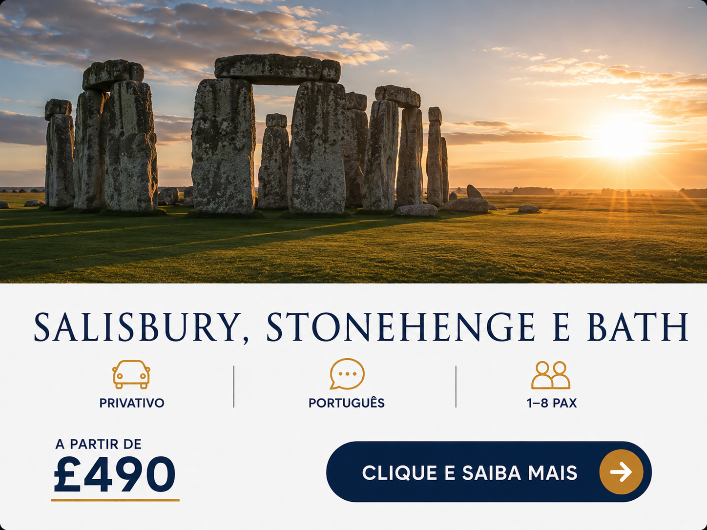 Salisbury, Stonehenge &amp; Bath