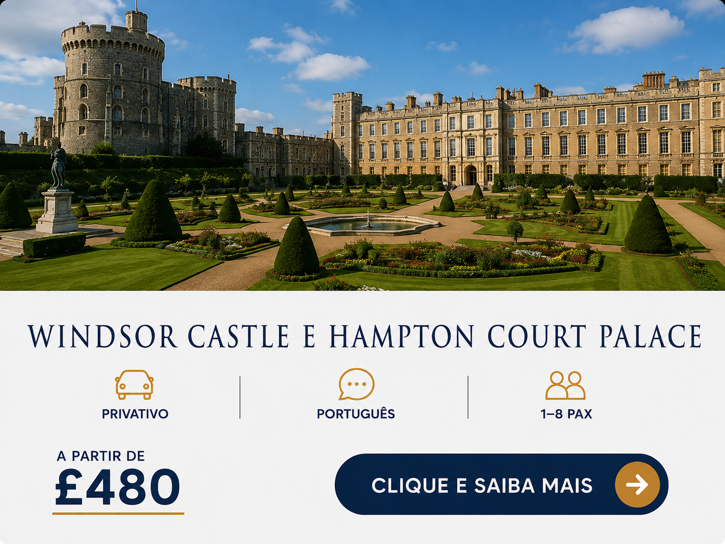 Windsor &amp; Hampton Court Palace