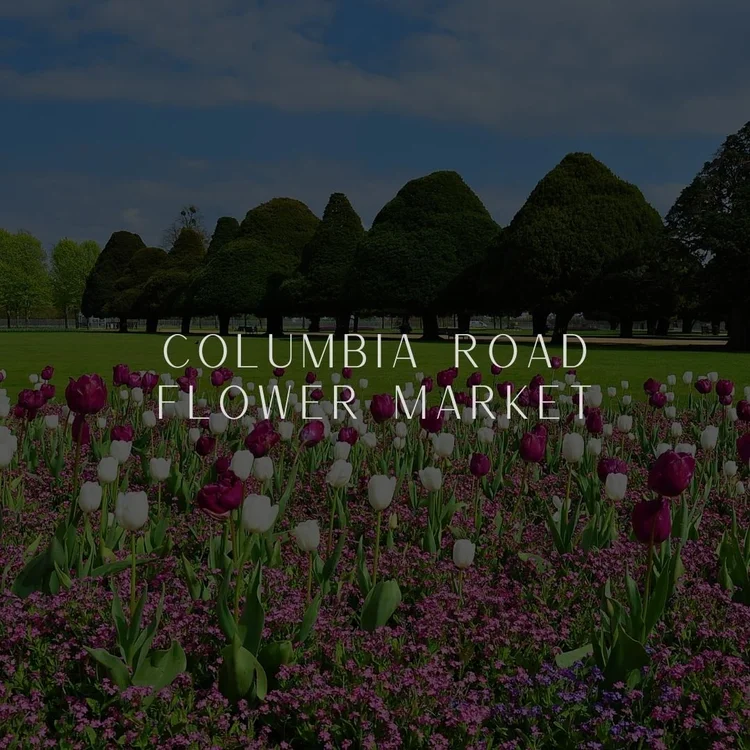 Columbia Road Flower Market em Londres