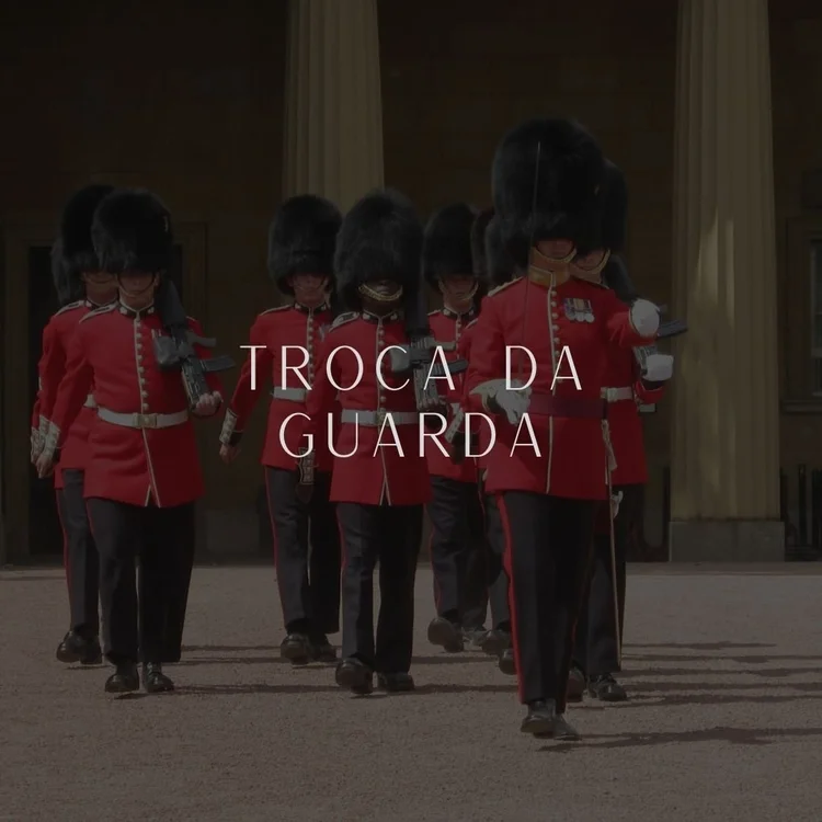 Troca da Guarda em Londres