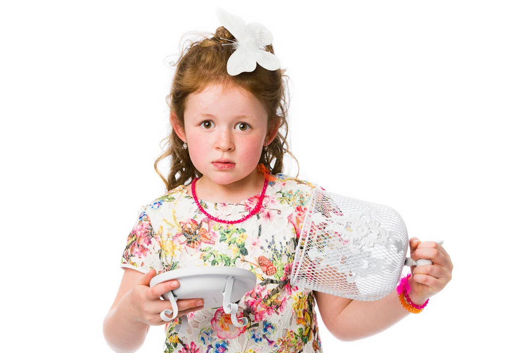 Leuke communie en lentefeest photoshoot op een speelse manier