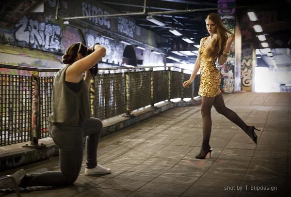 Angela taking that shot