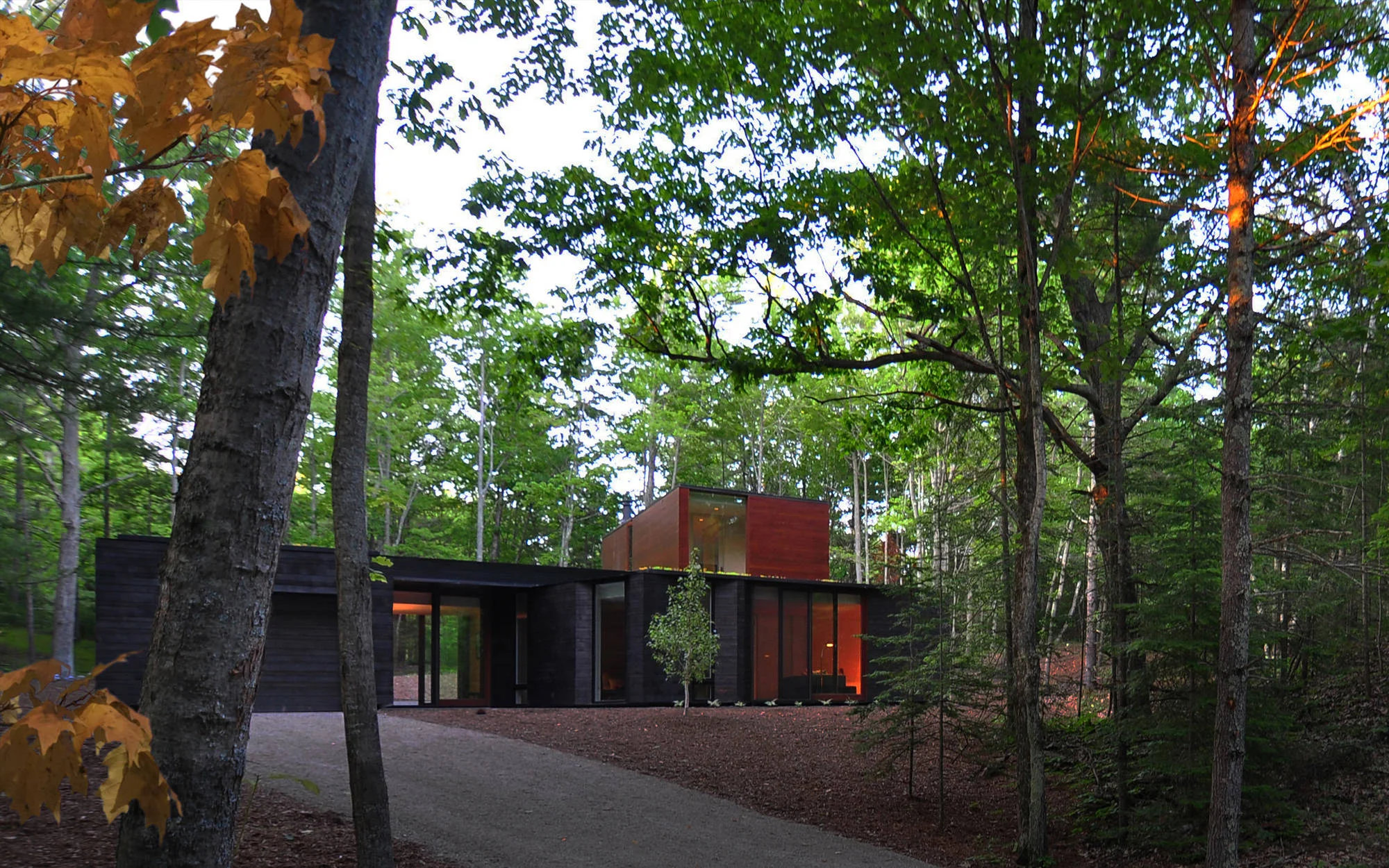 pleated house