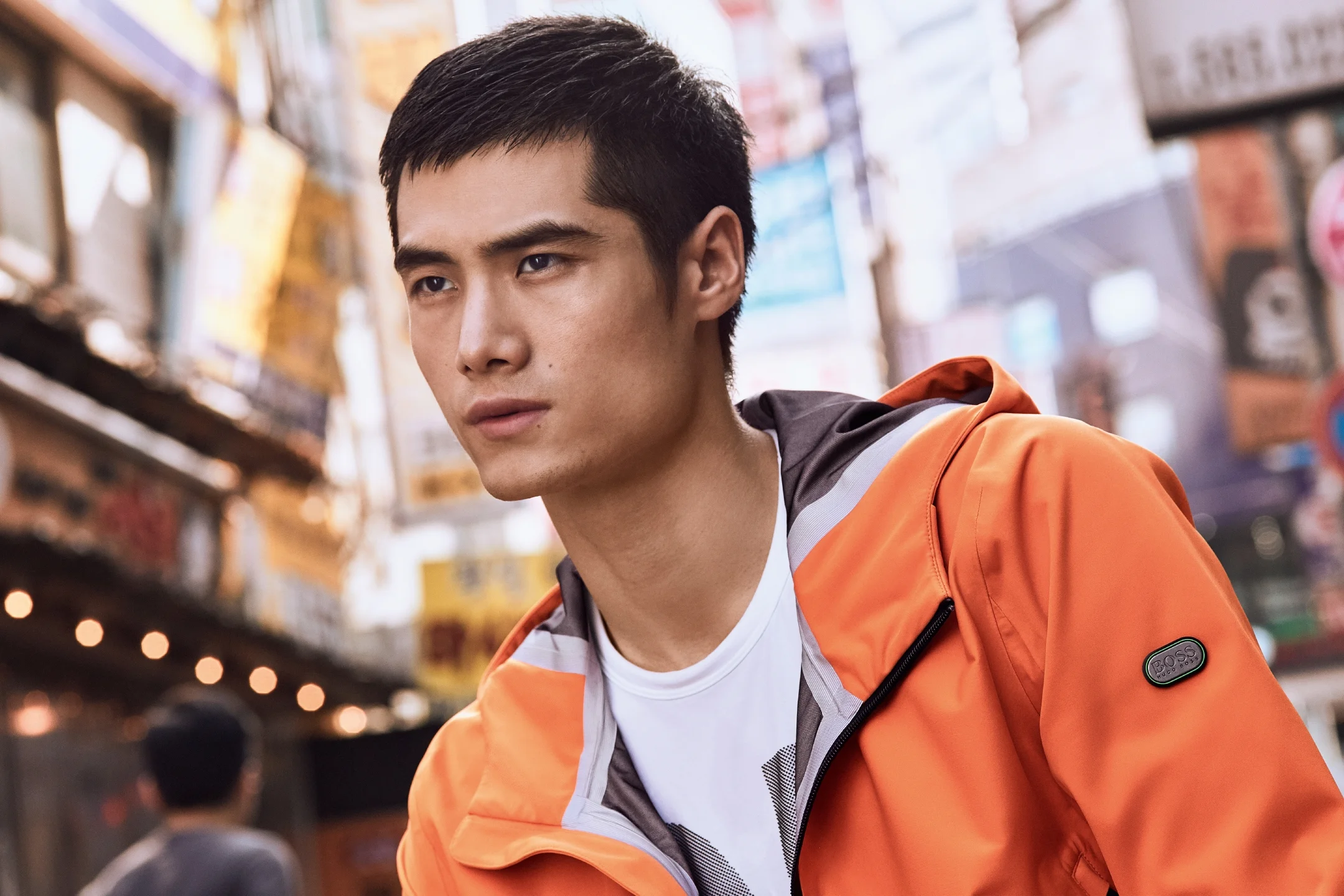 HUGO BOSS Project Name: GREEN SS 2017 Casting: Hao Yunxiang Creative Director: Cristian Burillo Hunter (HUNTER & GATTI) Photographer: Martin Cespedes Gaffer: Joan Vitores DIT: Alvaro Robles Stylist: Seung Wee Shin Hair & Make-up: Young Soon Kim Set Dresser: Yoo-ri Moon (Yoolja's Spring) BTS: Lee Sang Jun, Do Jin Young Executive Producer : Kimmy MK Kim Production Coordinator: Esther Kim Location: Seoul, Korea Production Service: KNT Production