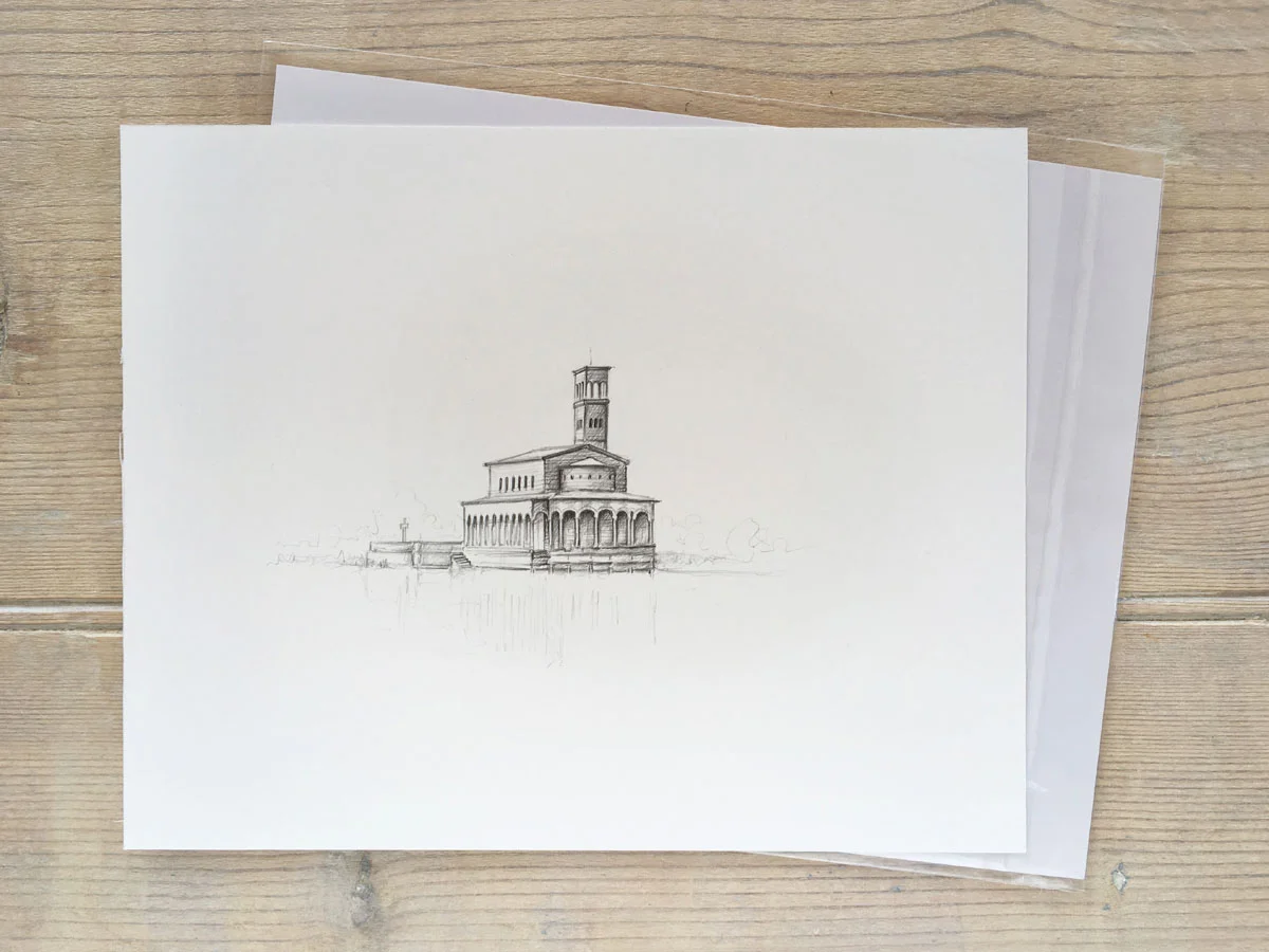 Example unframed illustration $280