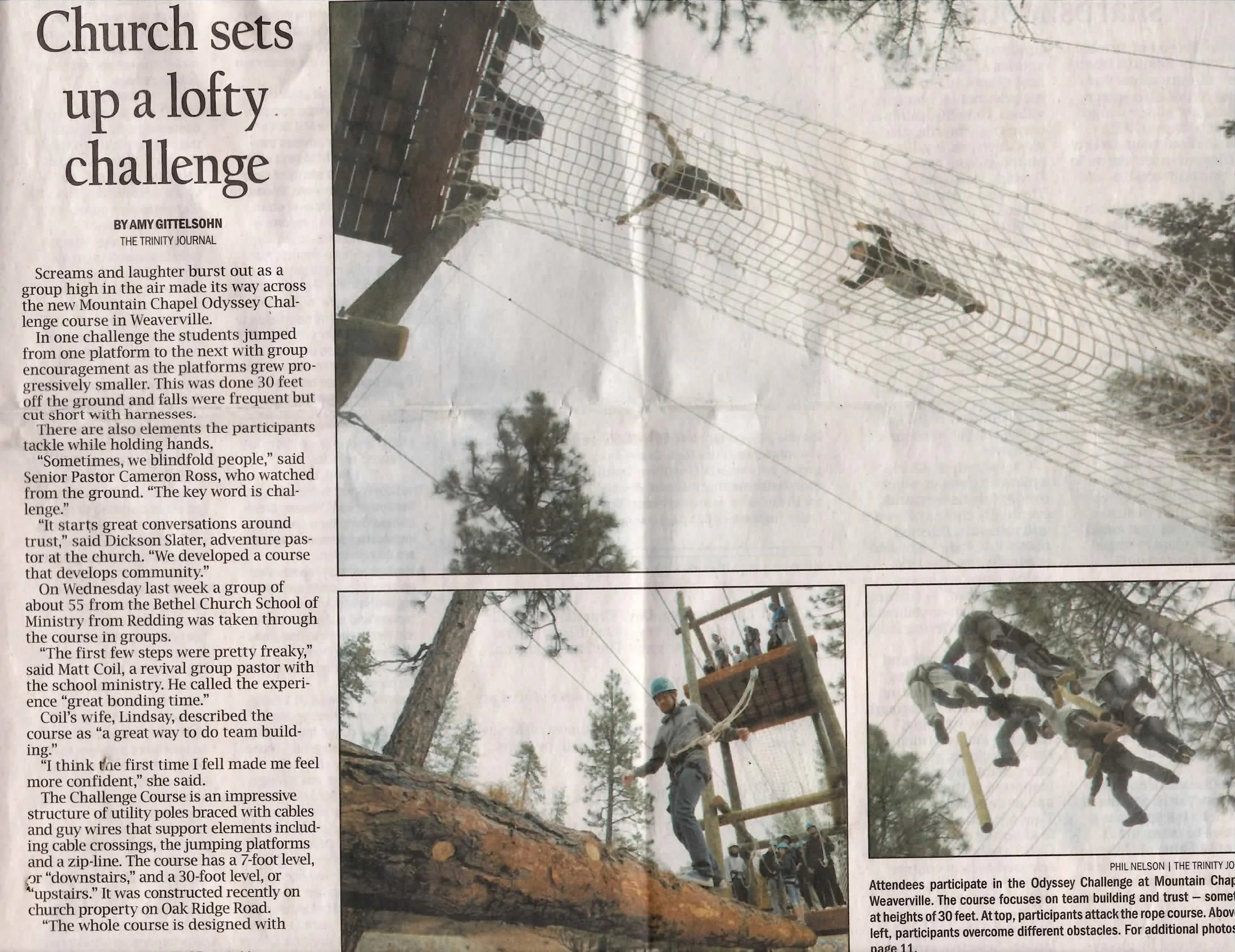 Mountain Chapel Sets Up A Lofty Challenge