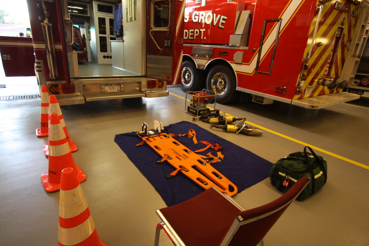First responder demo area
