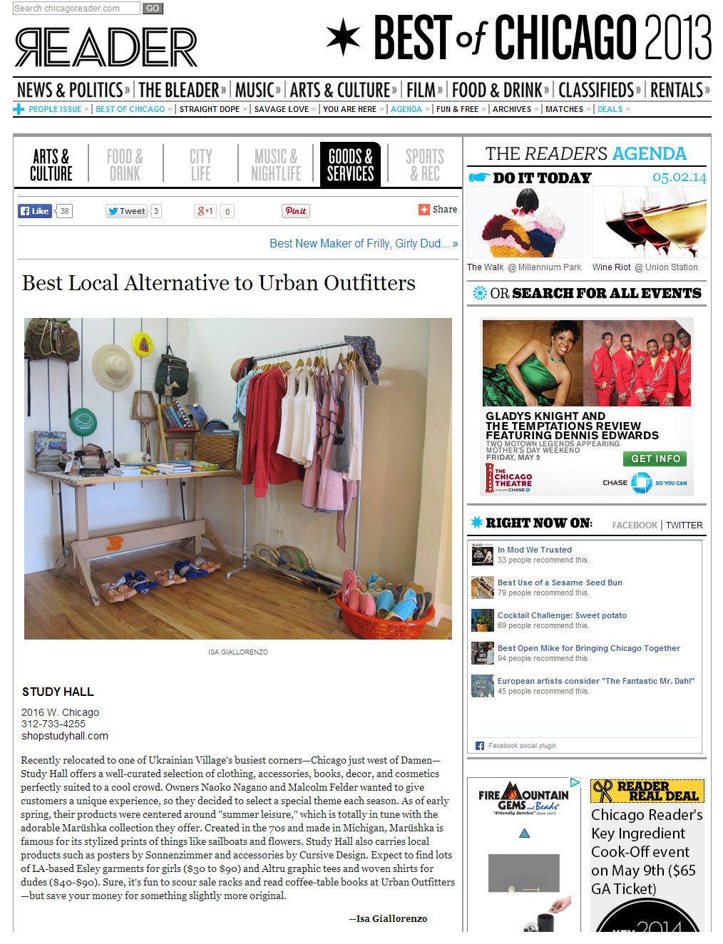 Chicago Reader June 2013