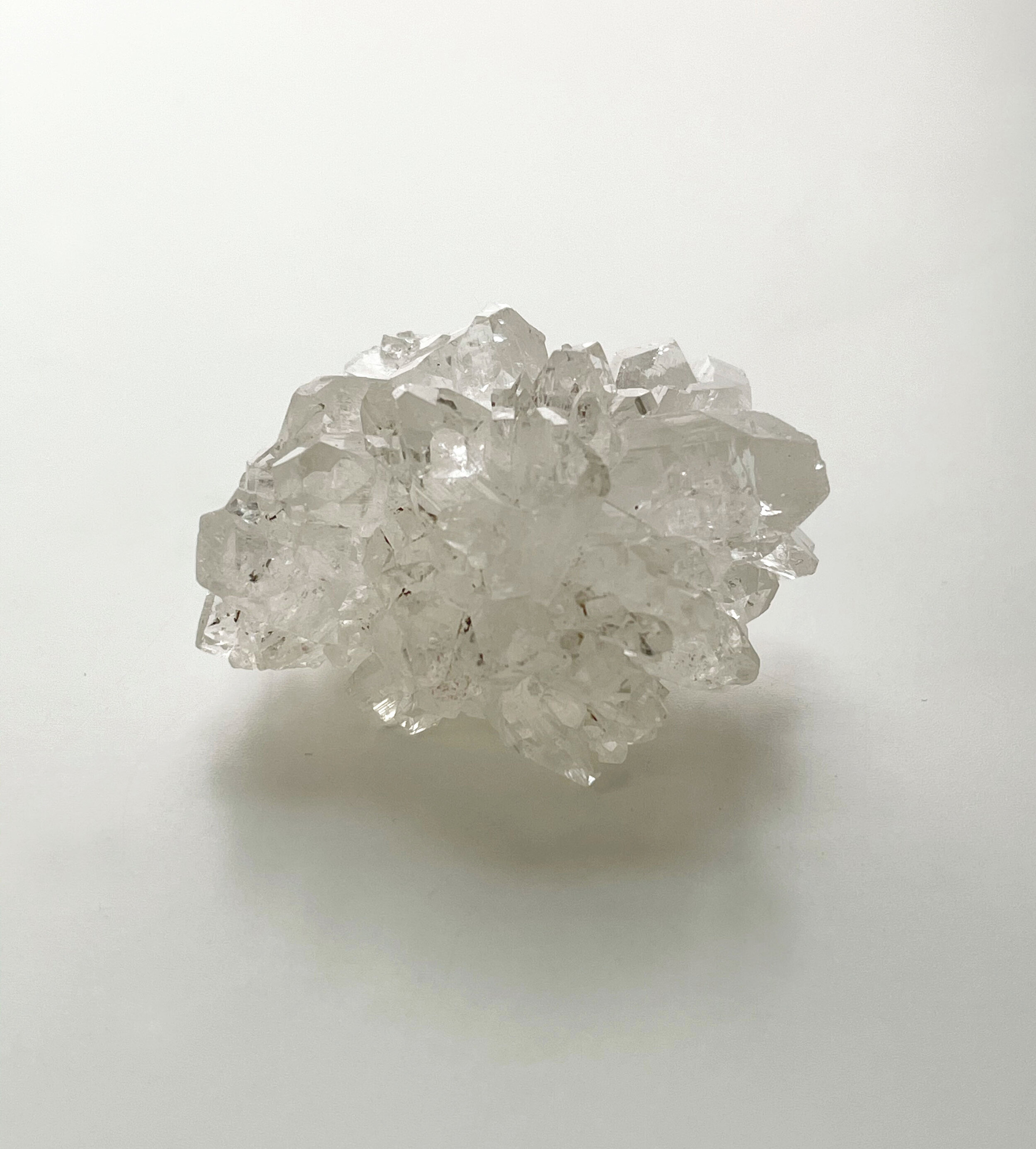 clear apophyllite cluster