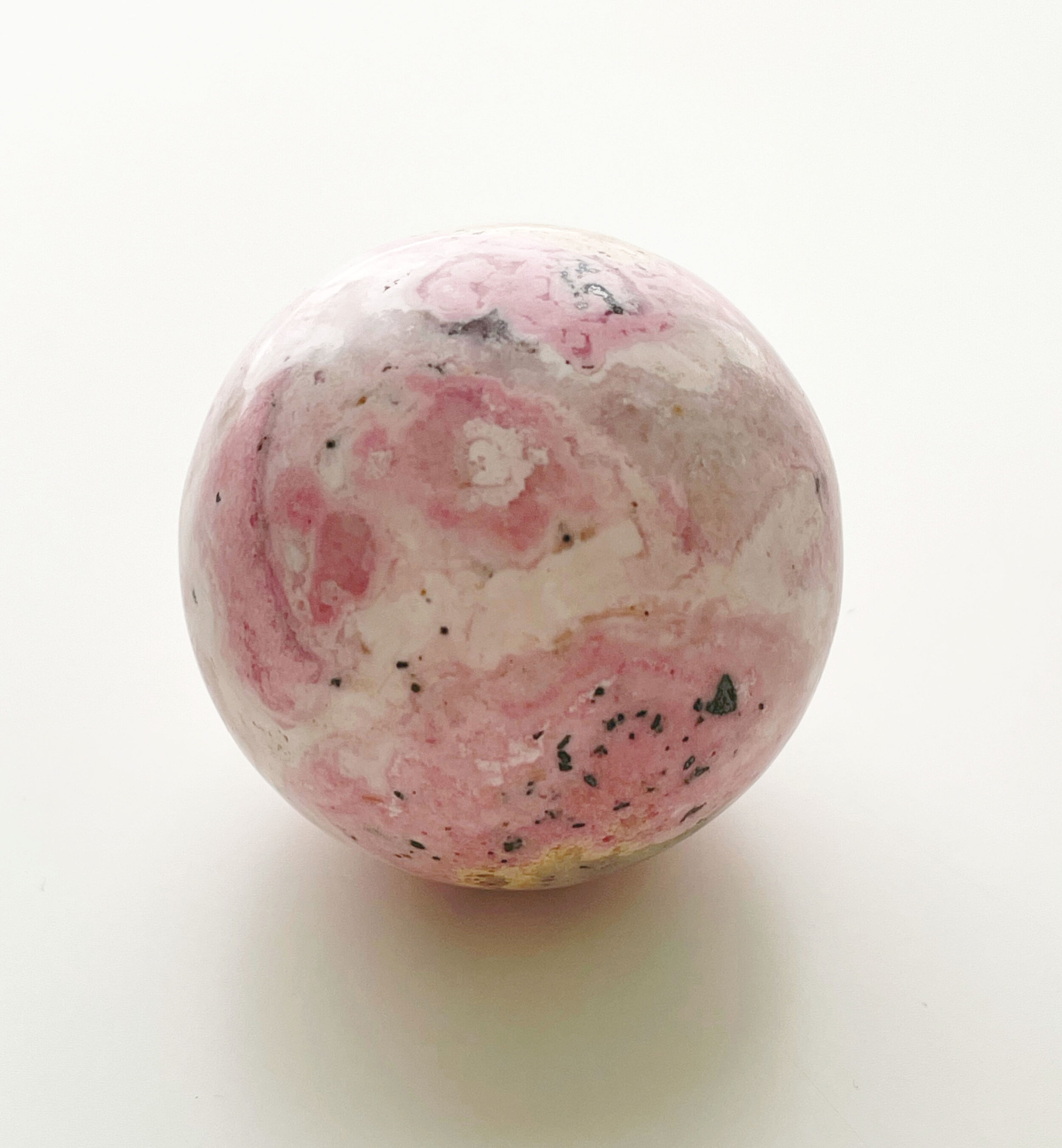 rhodochrosite sphere