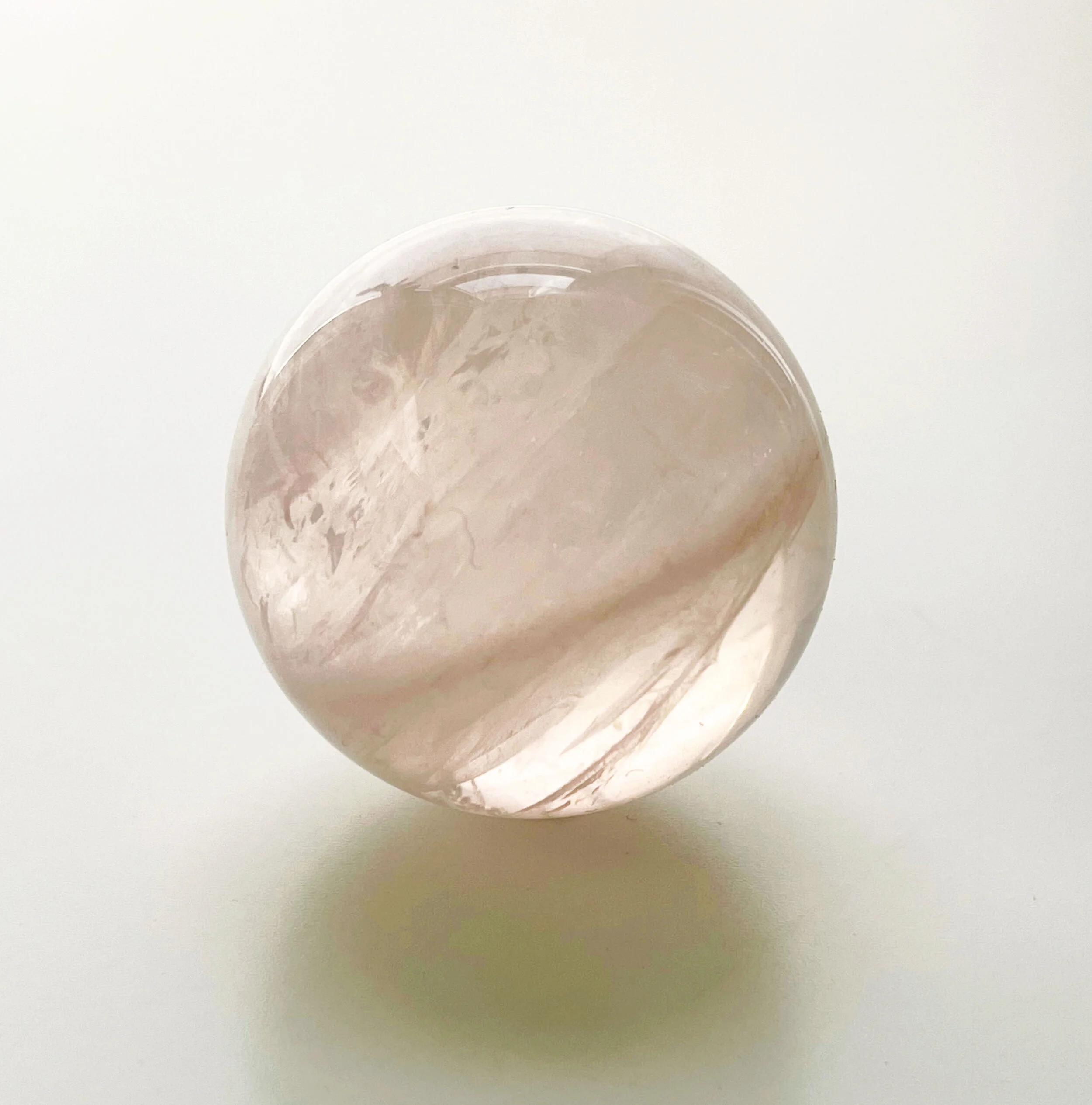 rose quartz sphere
