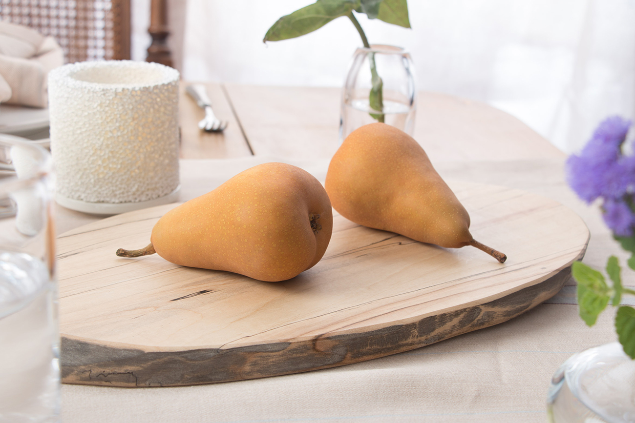 Spencer Peterman Oval Spalted Maple Serving Boards