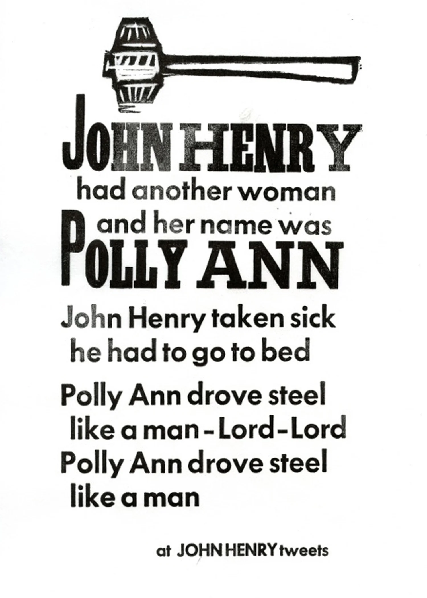 john henry tweets