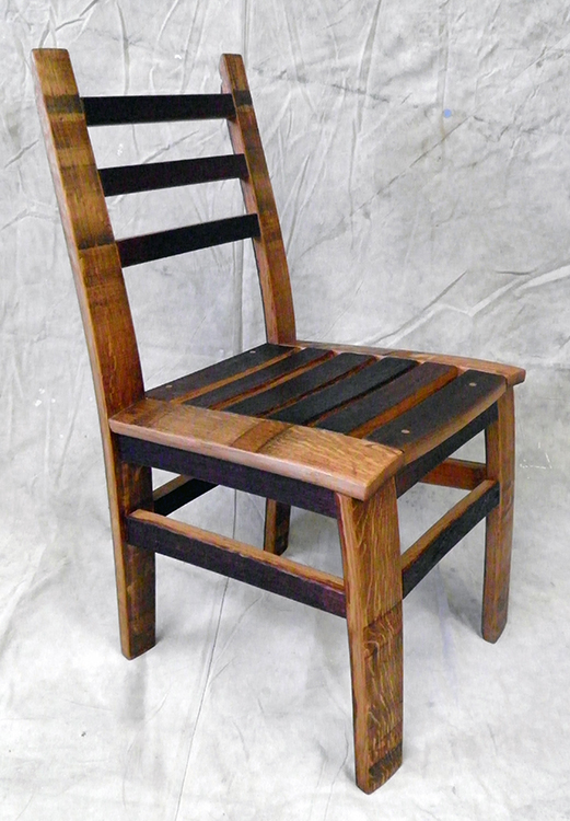 MZ3D wine barrel dining chair