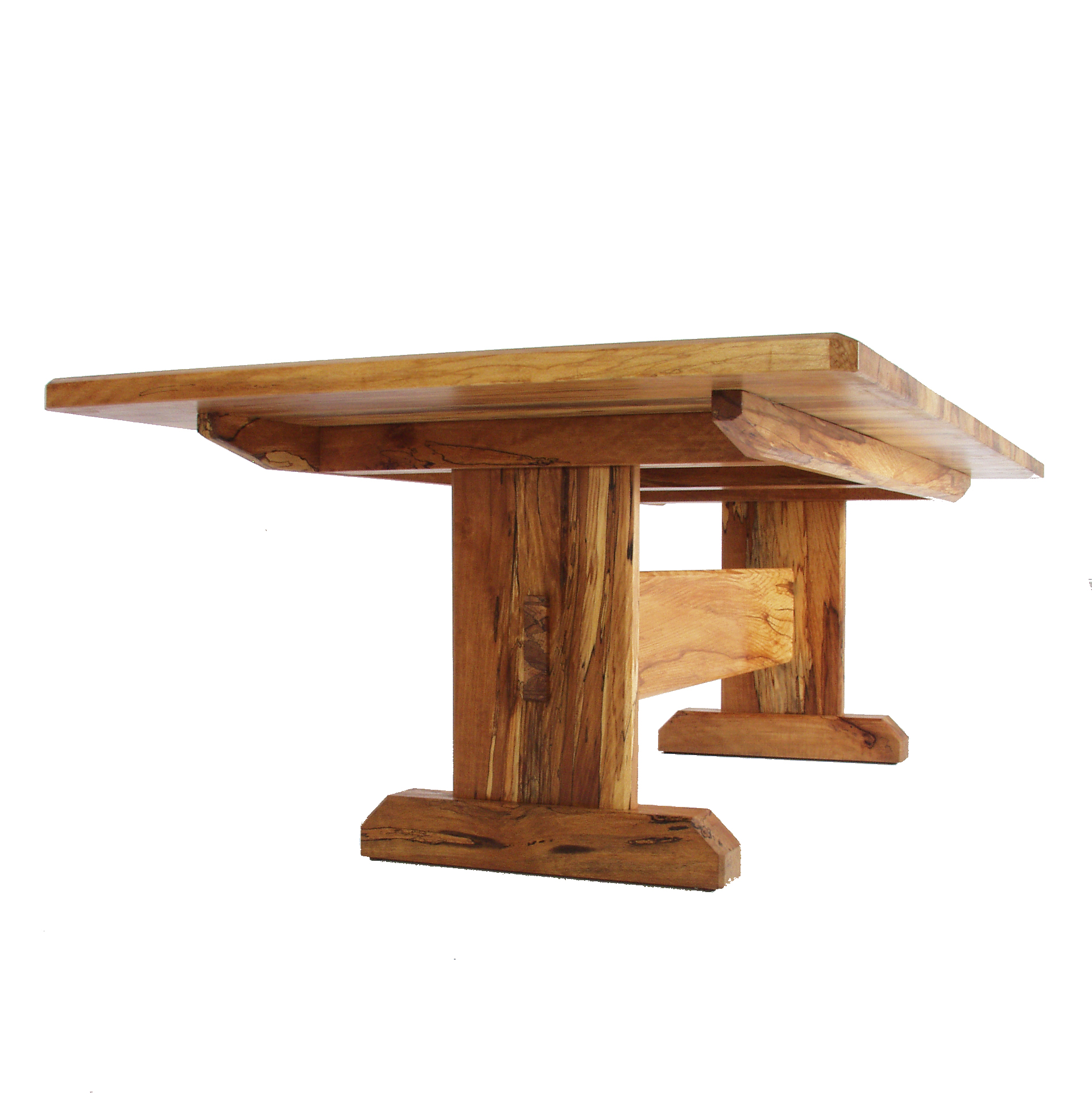 spalted beech table