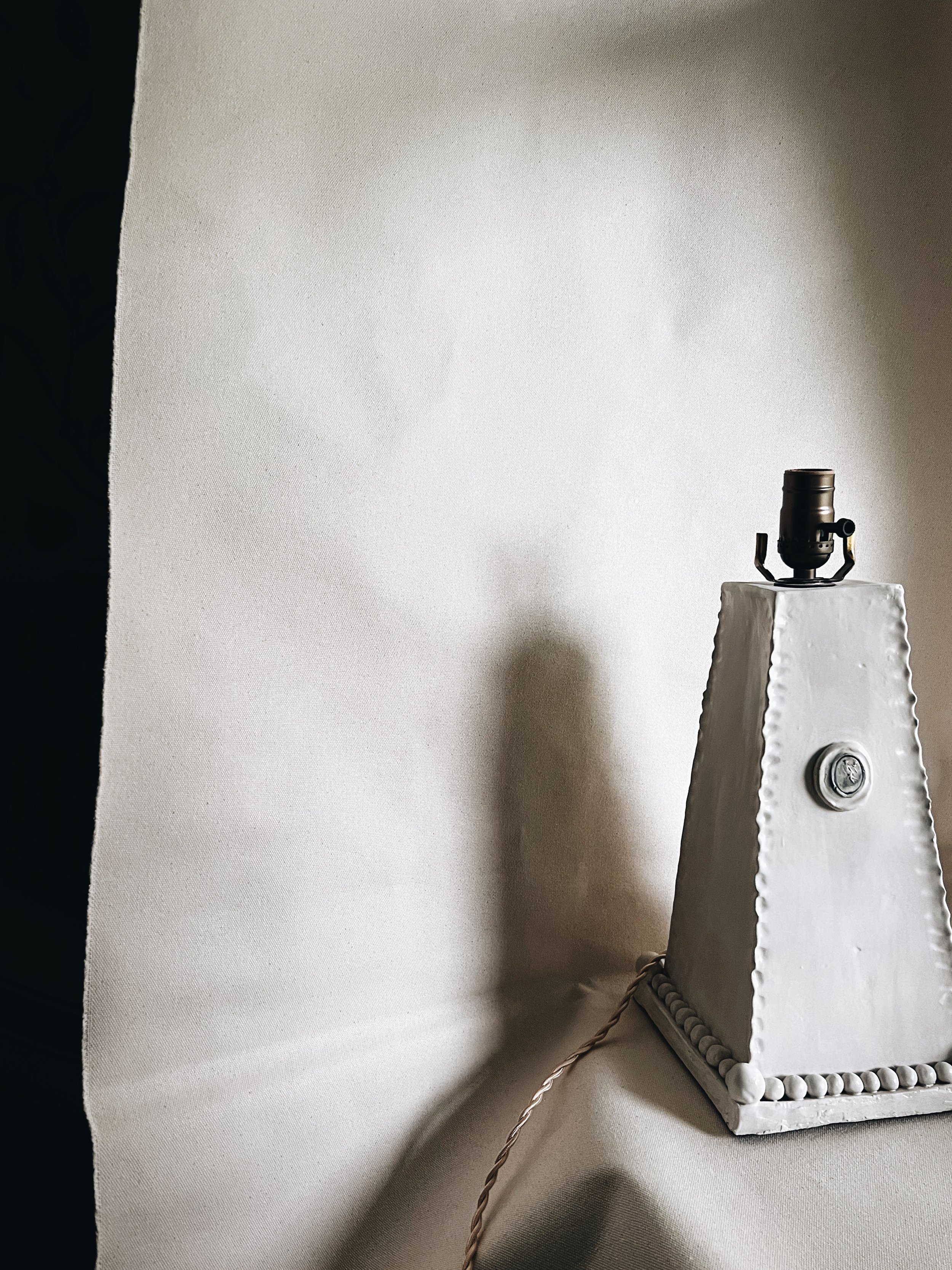 Handmade Stoneware Lamp