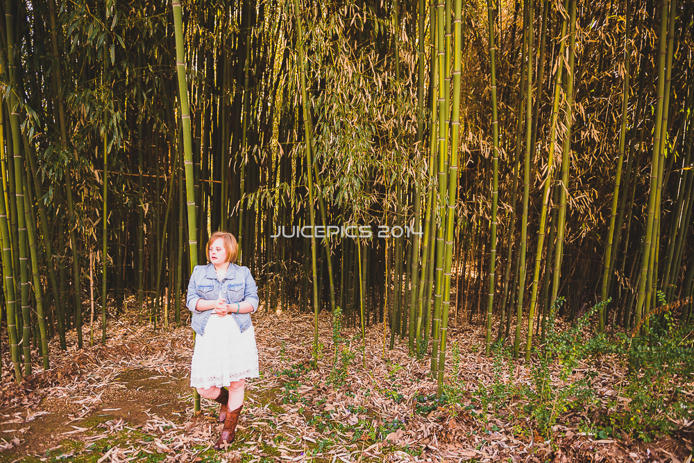 Cami in the Bamboo forest