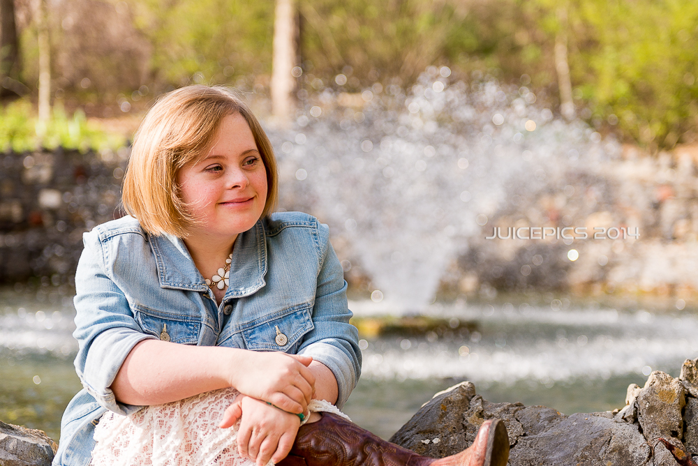 Cami by the Fountain