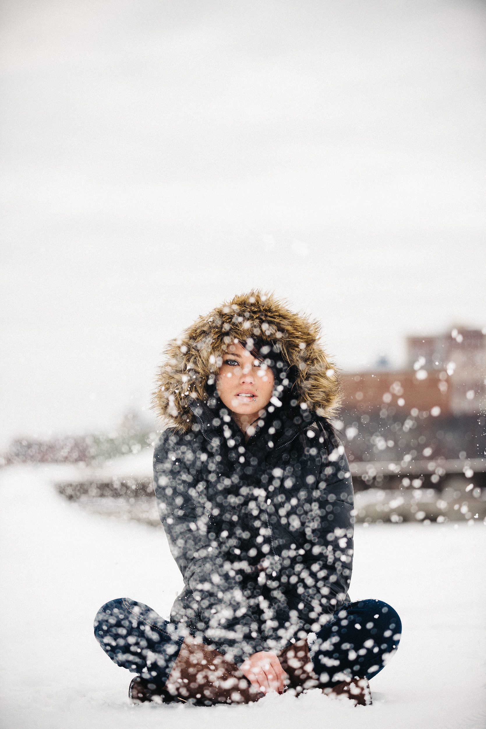 Snow Bokeh