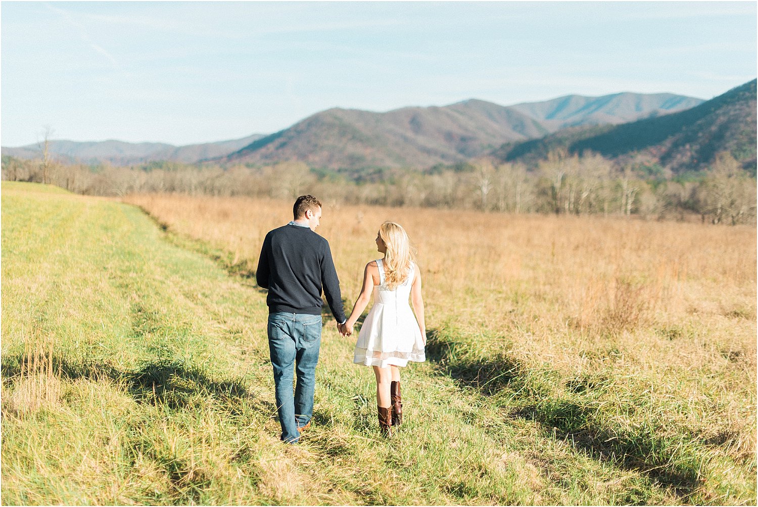 Cades Cove Smoky Mountain Engagement | Robertha & Wes | Smoky Mountain Wedding Photographer