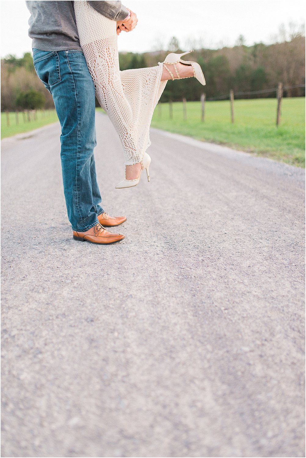 Cades Cove Smoky Mountain Engagement | Robertha & Wes | Smoky Mountain Wedding Photographer