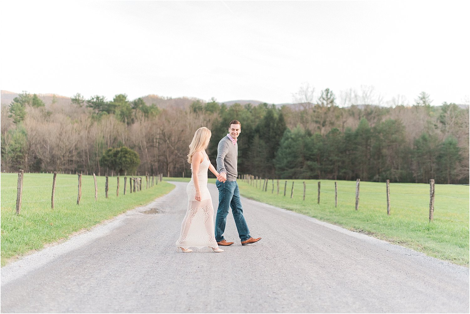 Cades Cove Smoky Mountain Engagement | Robertha & Wes | Smoky Mountain Wedding Photographer