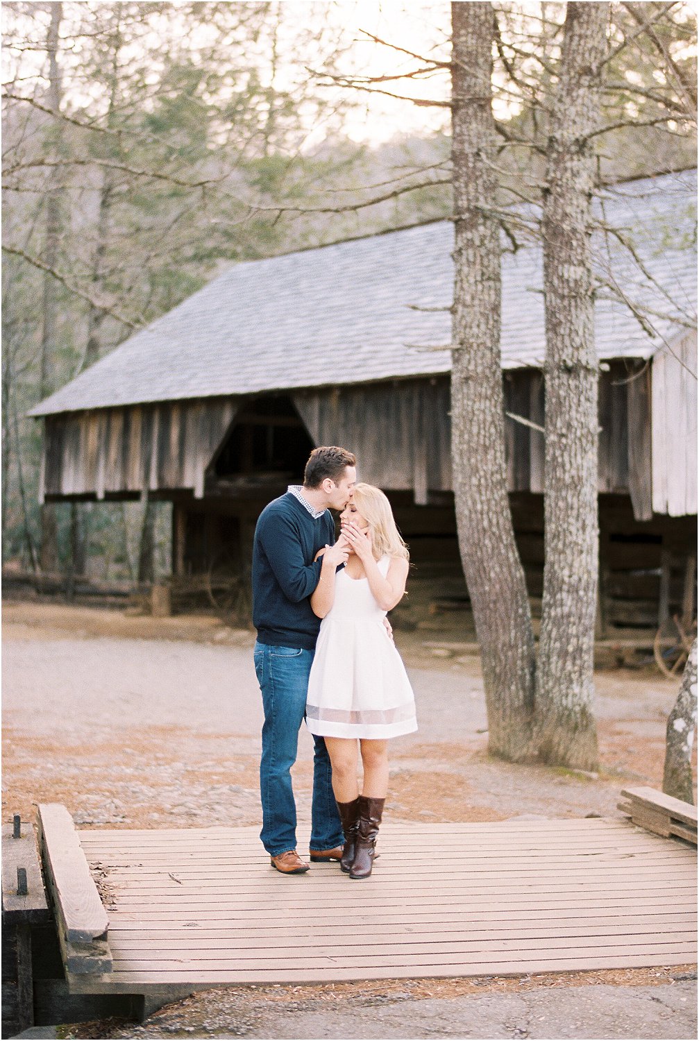 Cades Cove Smoky Mountain Engagement | Robertha & Wes | Smoky Mountain Wedding Photographer