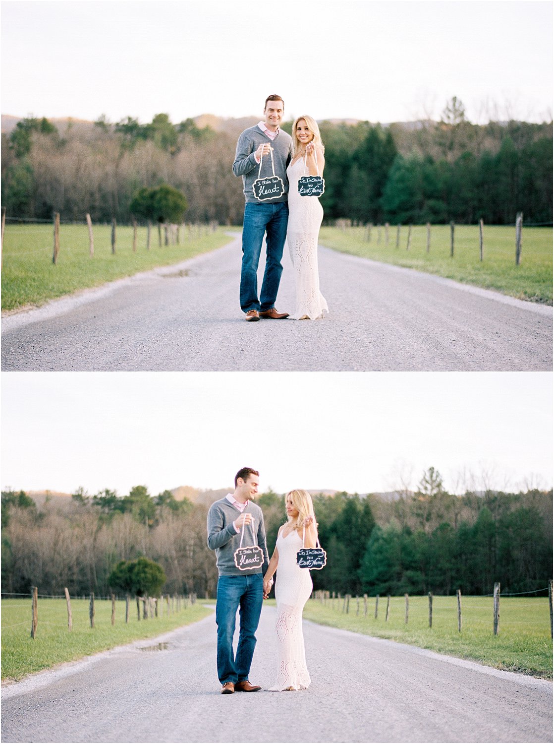 Cades Cove Smoky Mountain Engagement | Robertha & Wes | Smoky Mountain Wedding Photographer
