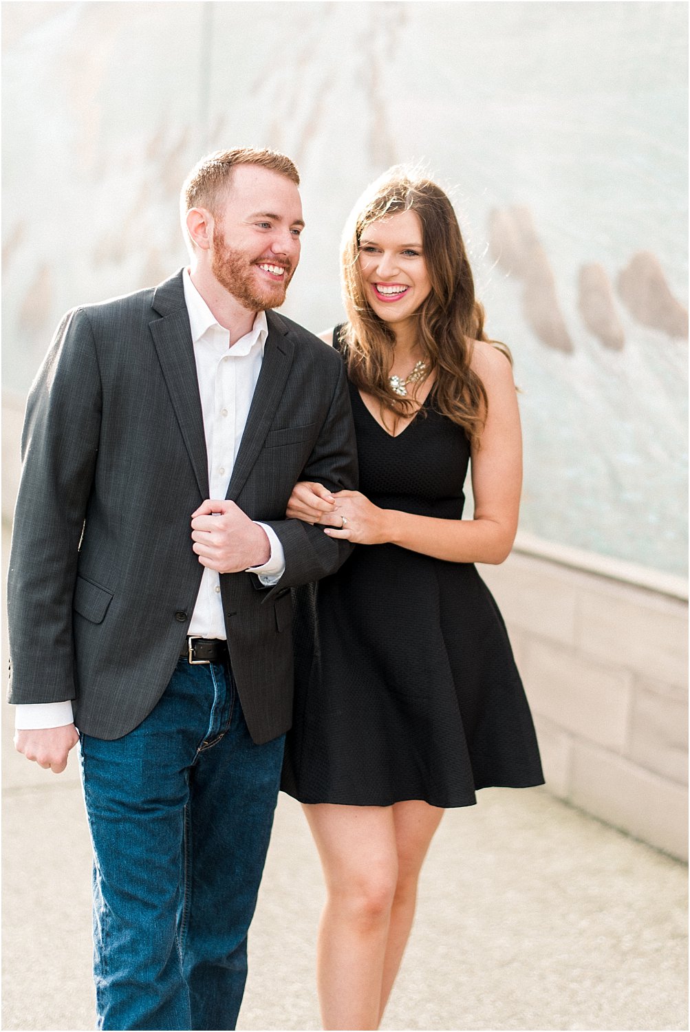 Cincinnati Roebling Bridge Engagement | Amber & Nathan | Wedding Photographer