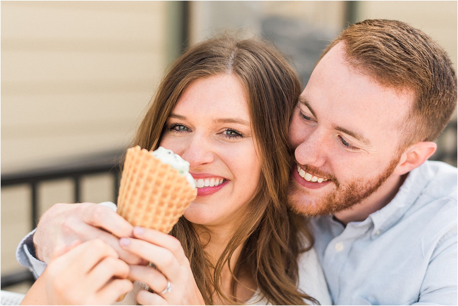 Cincinnati Schneider's Sweet Shop Engagement | Amber & Nathan | Wedding Photographer
