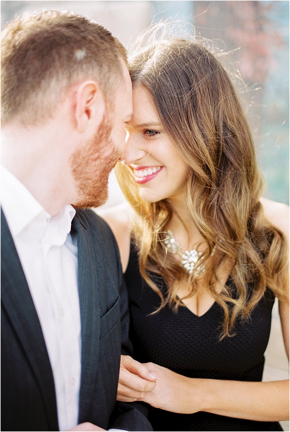 Cincinnati Roebling Bridge Engagement | Amber & Nathan | Wedding Photographer