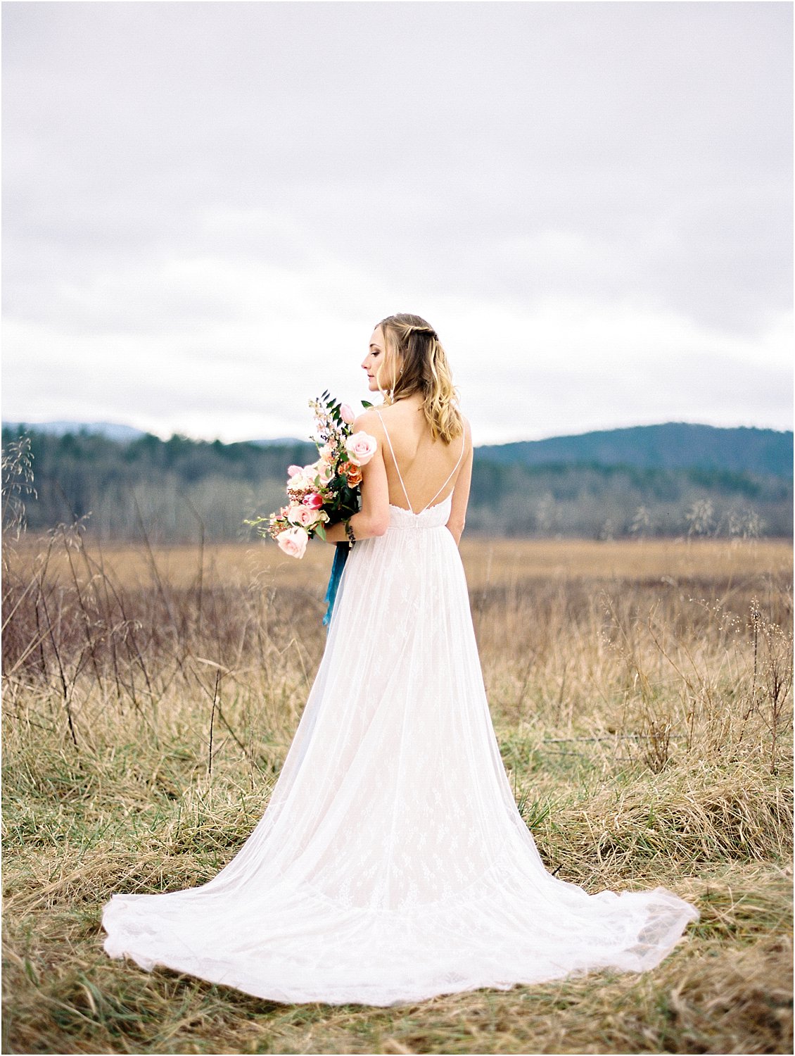 boho-bridal-great smoky mountains | Knoxville Wedding Photographer
