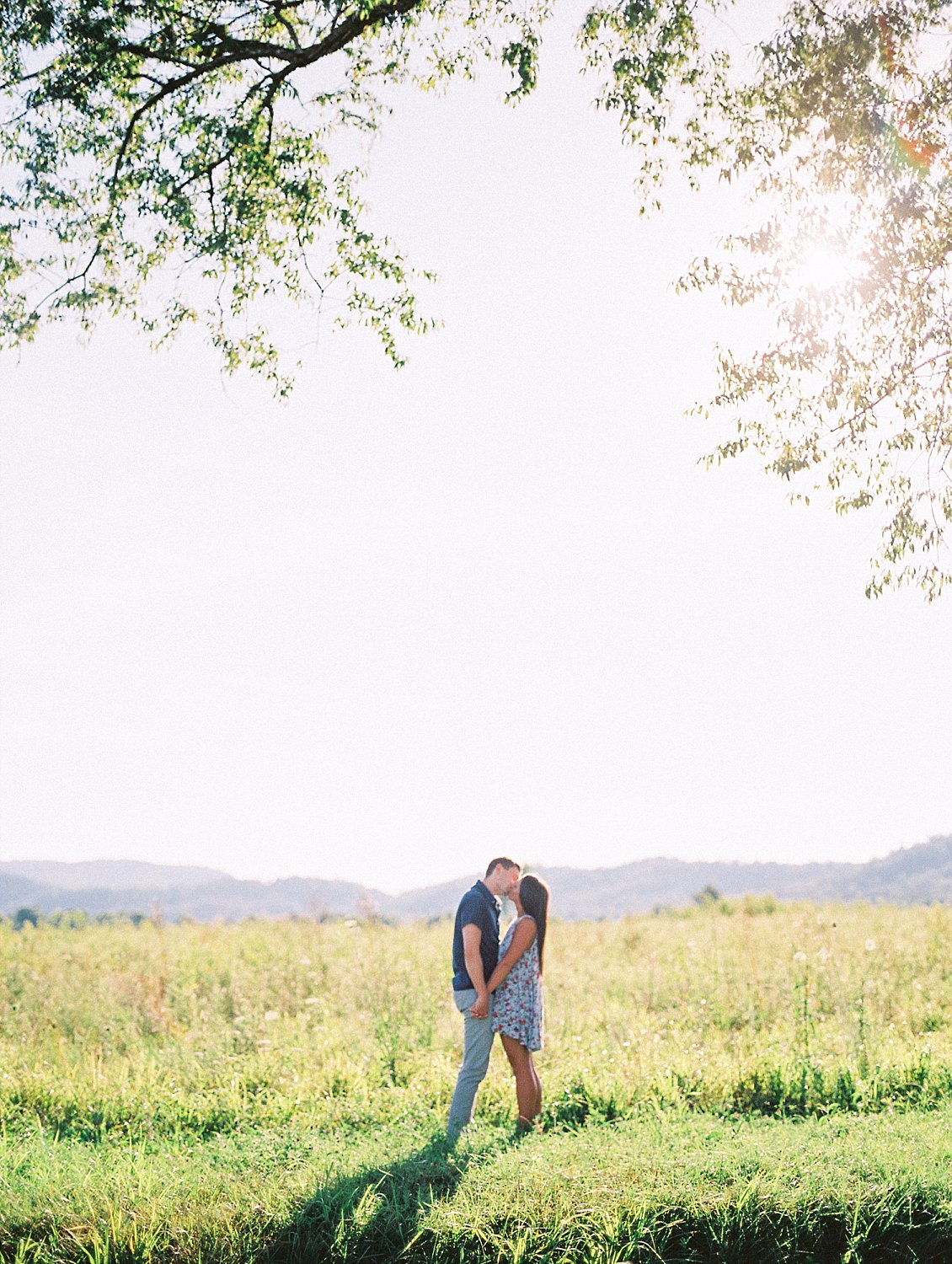 Cades Cove Smoky Mountain Engagement | Alisha & Evan | Gatlinburg Wedding Photographer