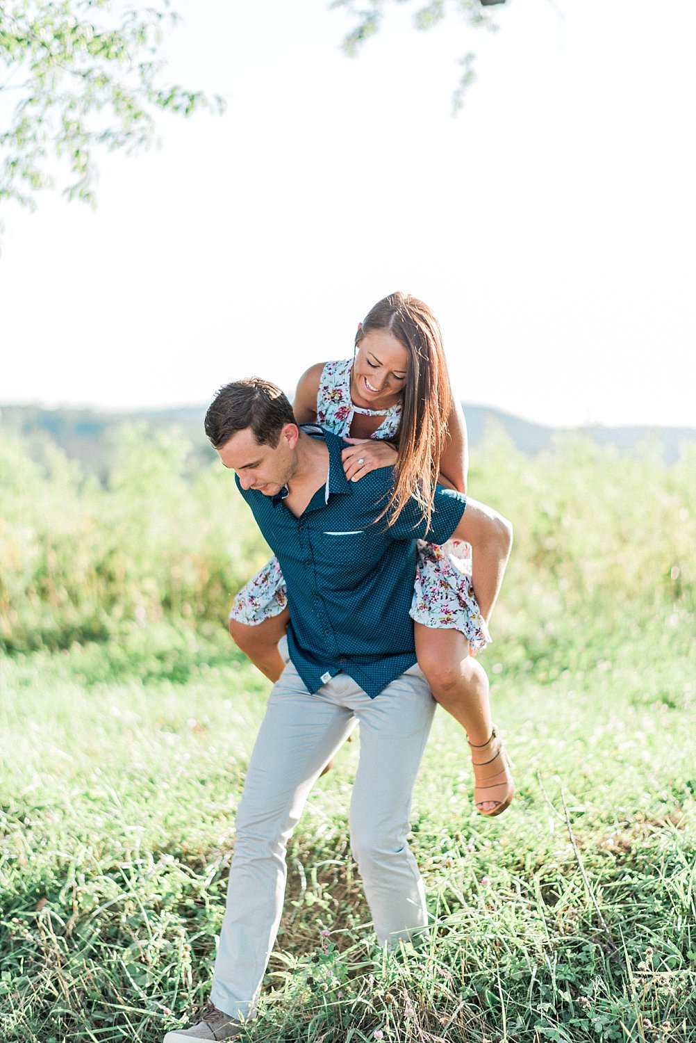 Cades Cove Smoky Mountain Engagement | Alisha & Evan | Gatlinburg Wedding Photographer
