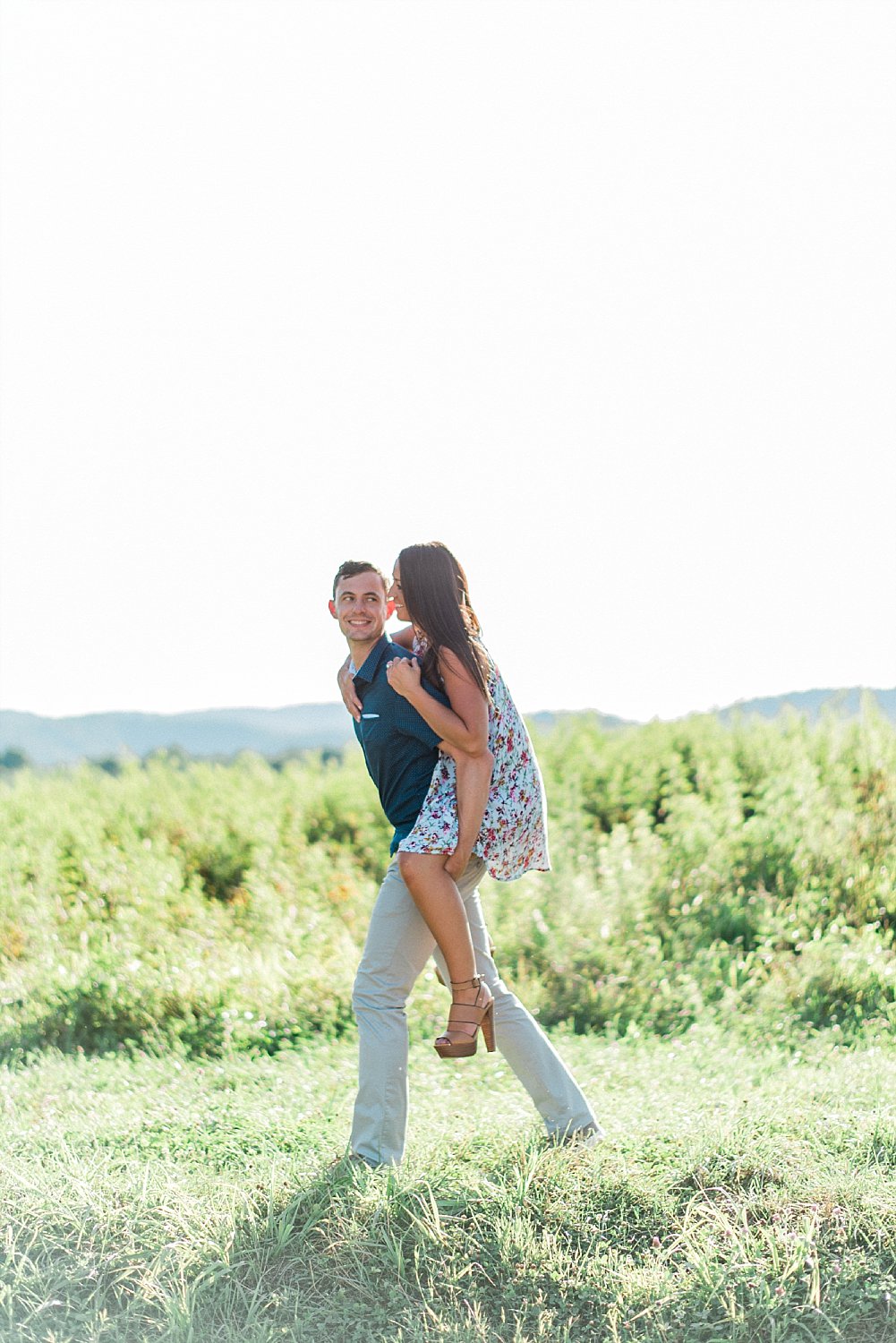Cades Cove Smoky Mountain Engagement | Alisha & Evan | Gatlinburg Wedding Photographer