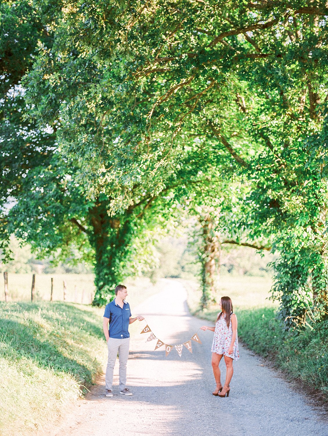 Cades Cove Smoky Mountain Engagement | Alisha & Evan | Gatlinburg Wedding Photographer