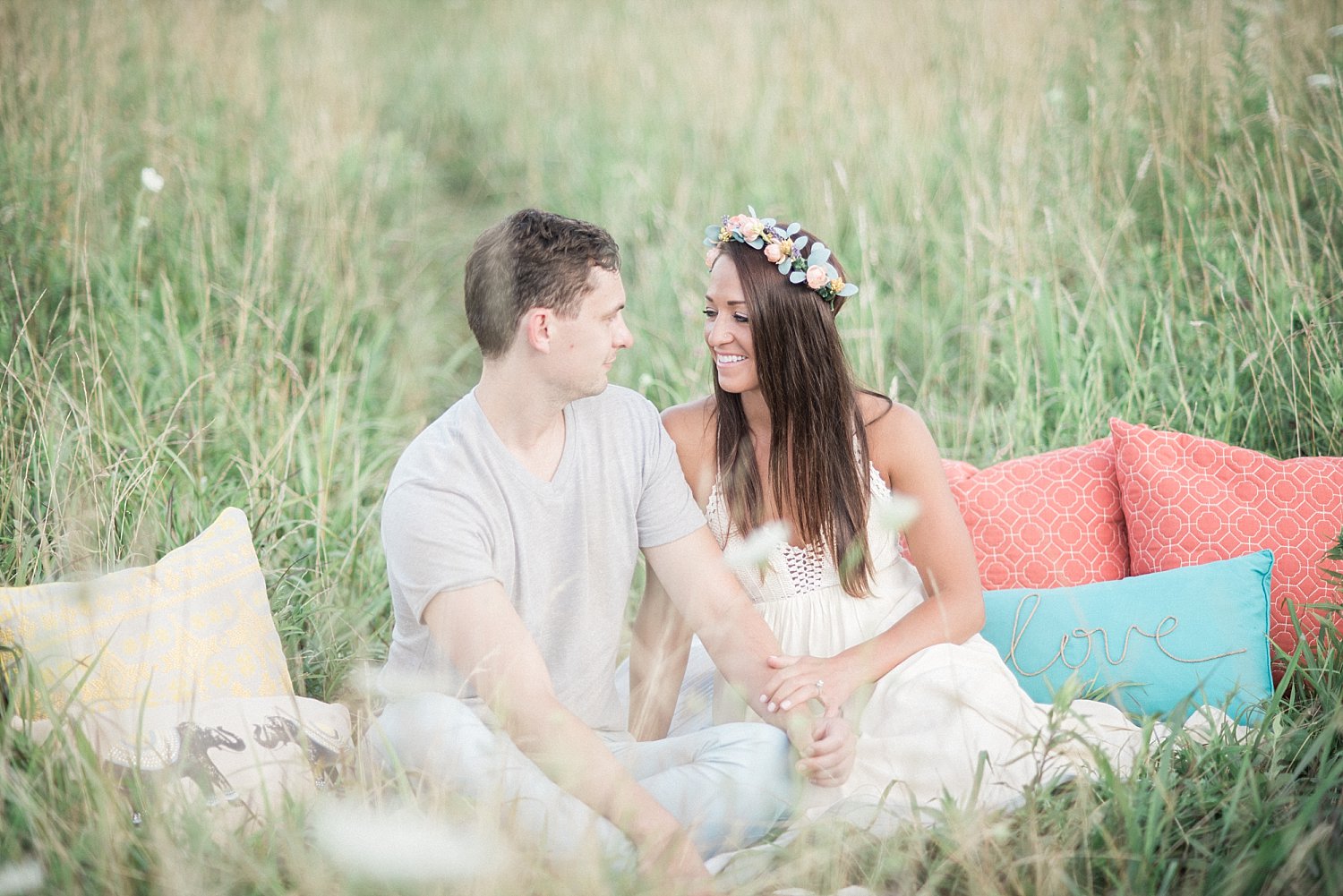 Cades Cove Smoky Mountain Engagement | Alisha & Evan | Gatlinburg Wedding Photographer