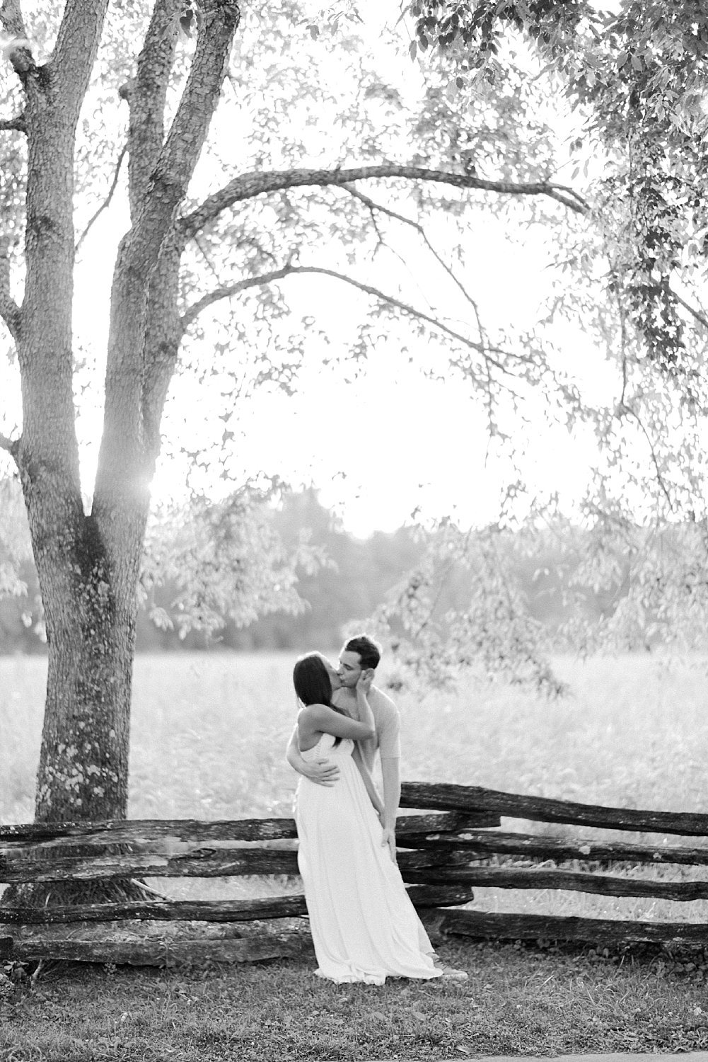 Cades Cove Smoky Mountain Engagement | Alisha & Evan | Gatlinburg Wedding Photographer