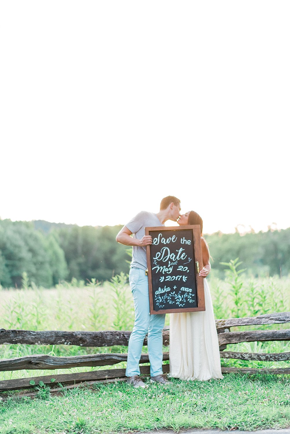 Cades Cove Smoky Mountain Engagement | Alisha & Evan | Gatlinburg Wedding Photographer