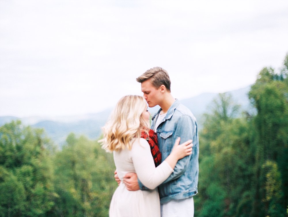 Elkmont & Spence Cabin Great Smoky Mountain Engagement | Olivia + Austin | Gatlinburg Photographer