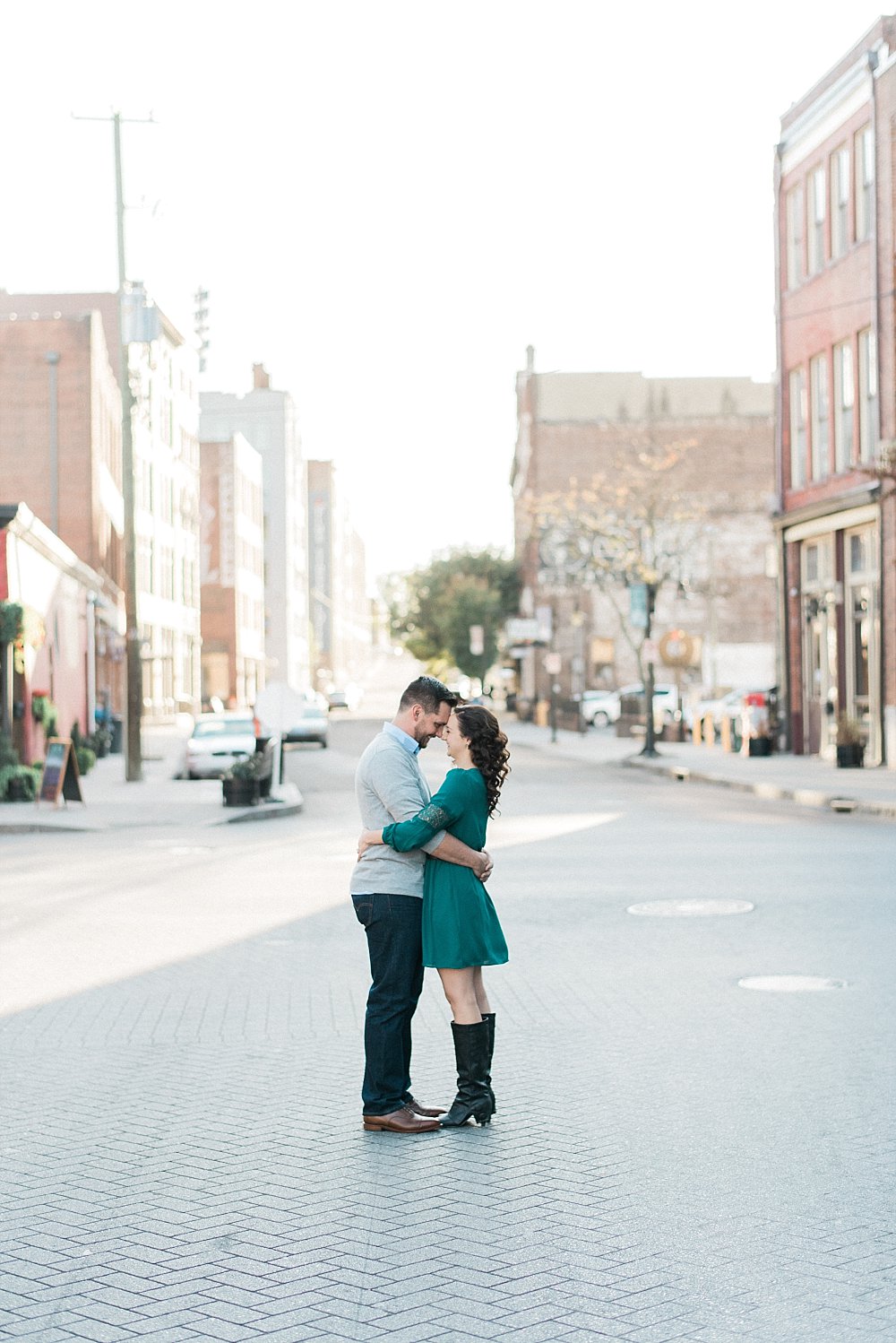 Old City Knoxville Engagement | Best places in Knoxville for Engagement Pictures | Juicebeats Photography