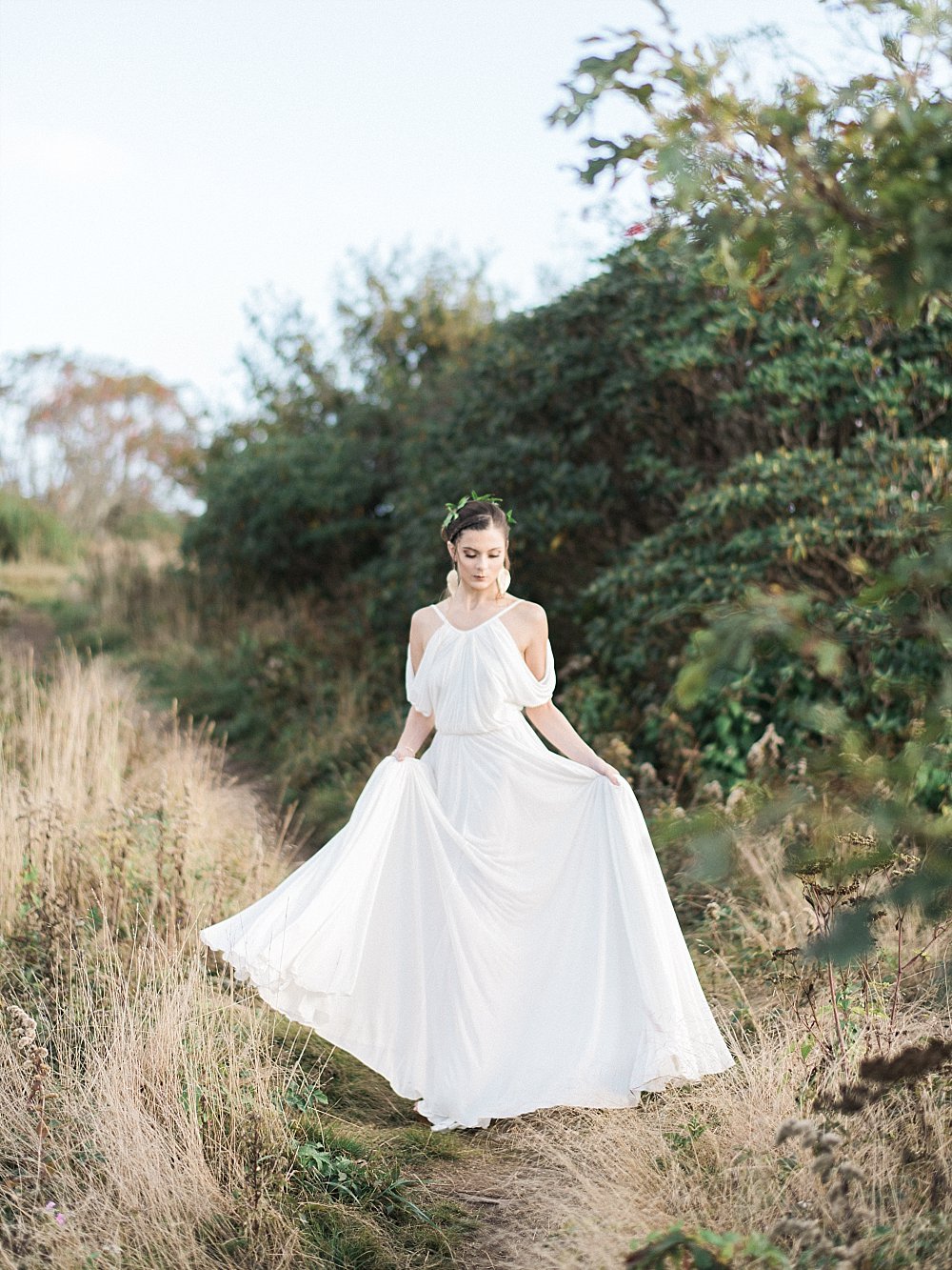 grecian goddess bridal-craggy mountains-asheville-black moutain | Asheville Wedding Photographer