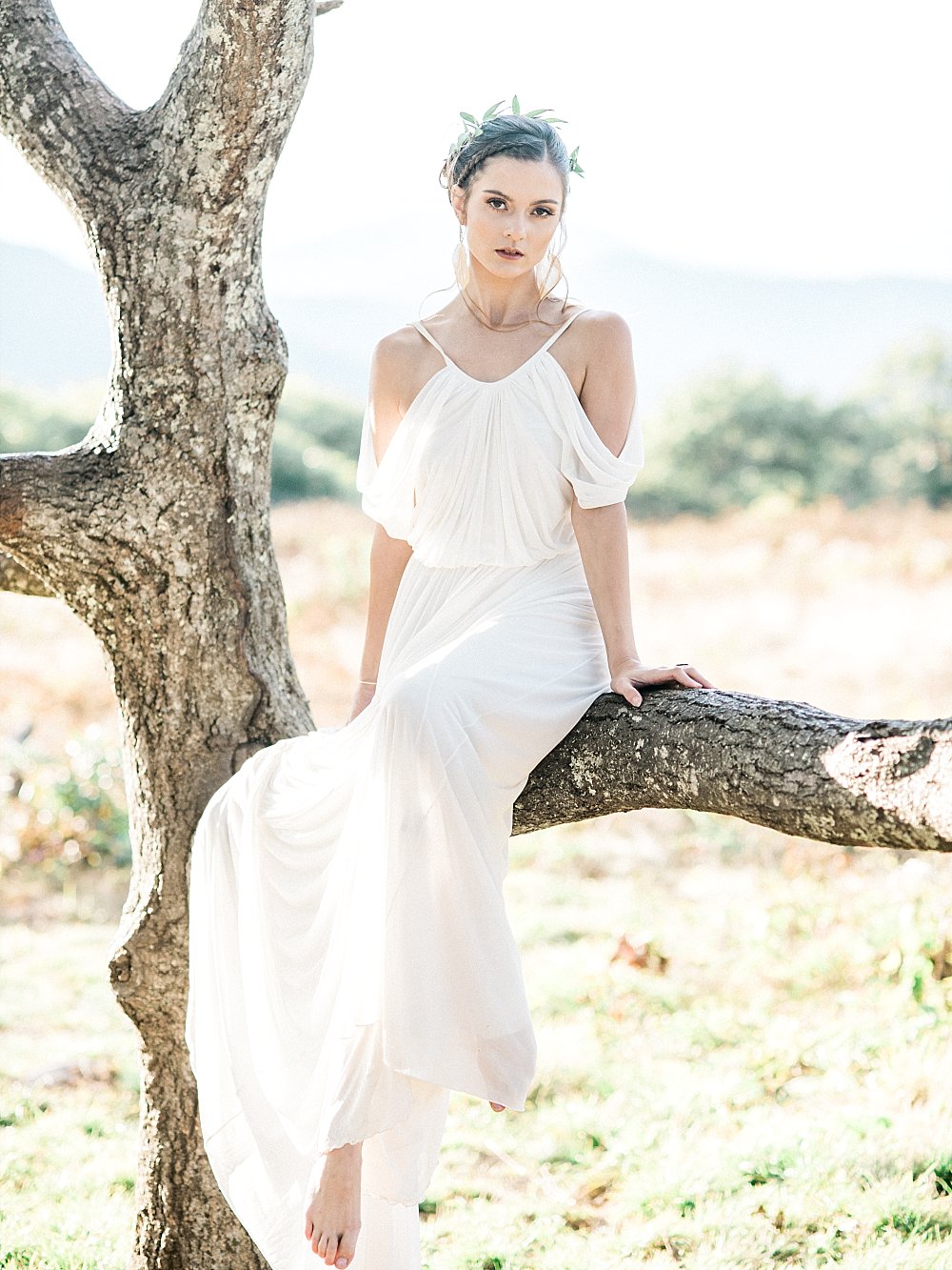 grecian goddess bridal-craggy mountains-asheville-black moutain | Asheville Wedding Photographer