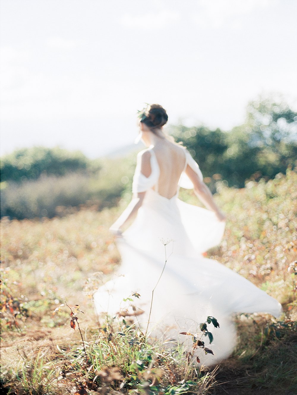 grecian goddess bridal-craggy mountains-asheville-black moutain | Asheville Wedding Photographer