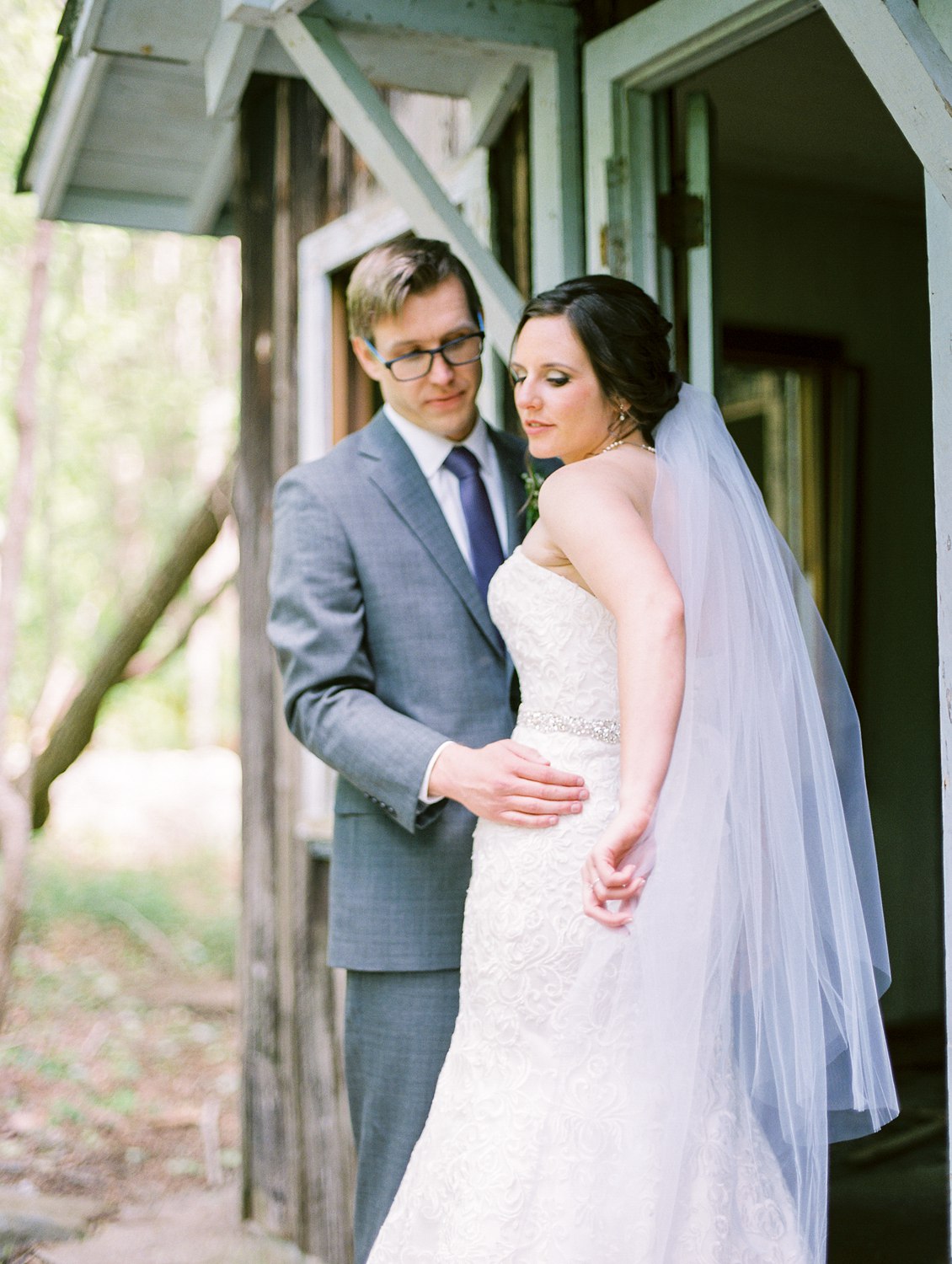 spence cabin wedding - knoxville wedding photographer