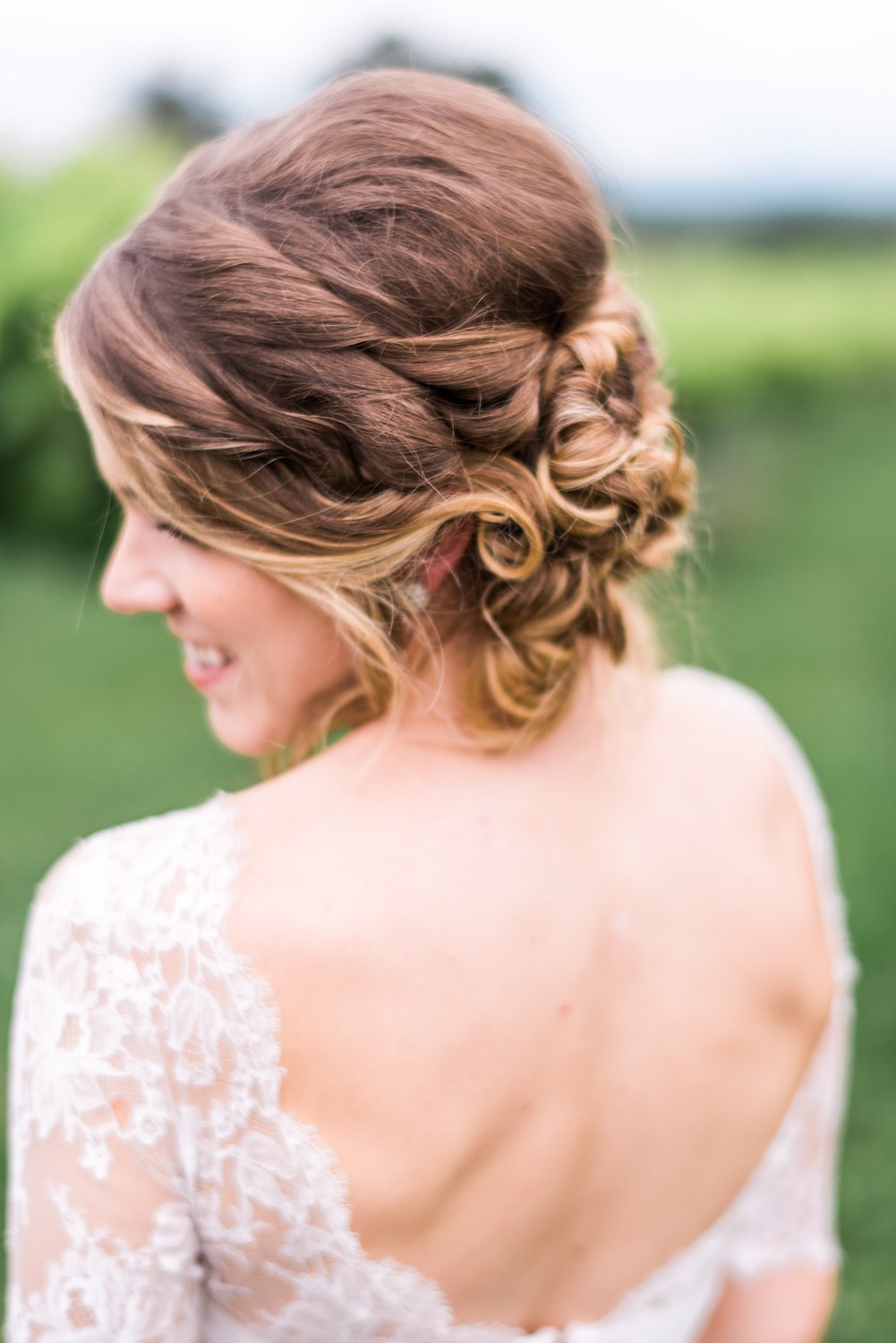 Tsali Notch Vineyard Wedding | Styled shoot | lace wedding dress | Flowy dress | portra 400 | film photography | Vineyard Wedding