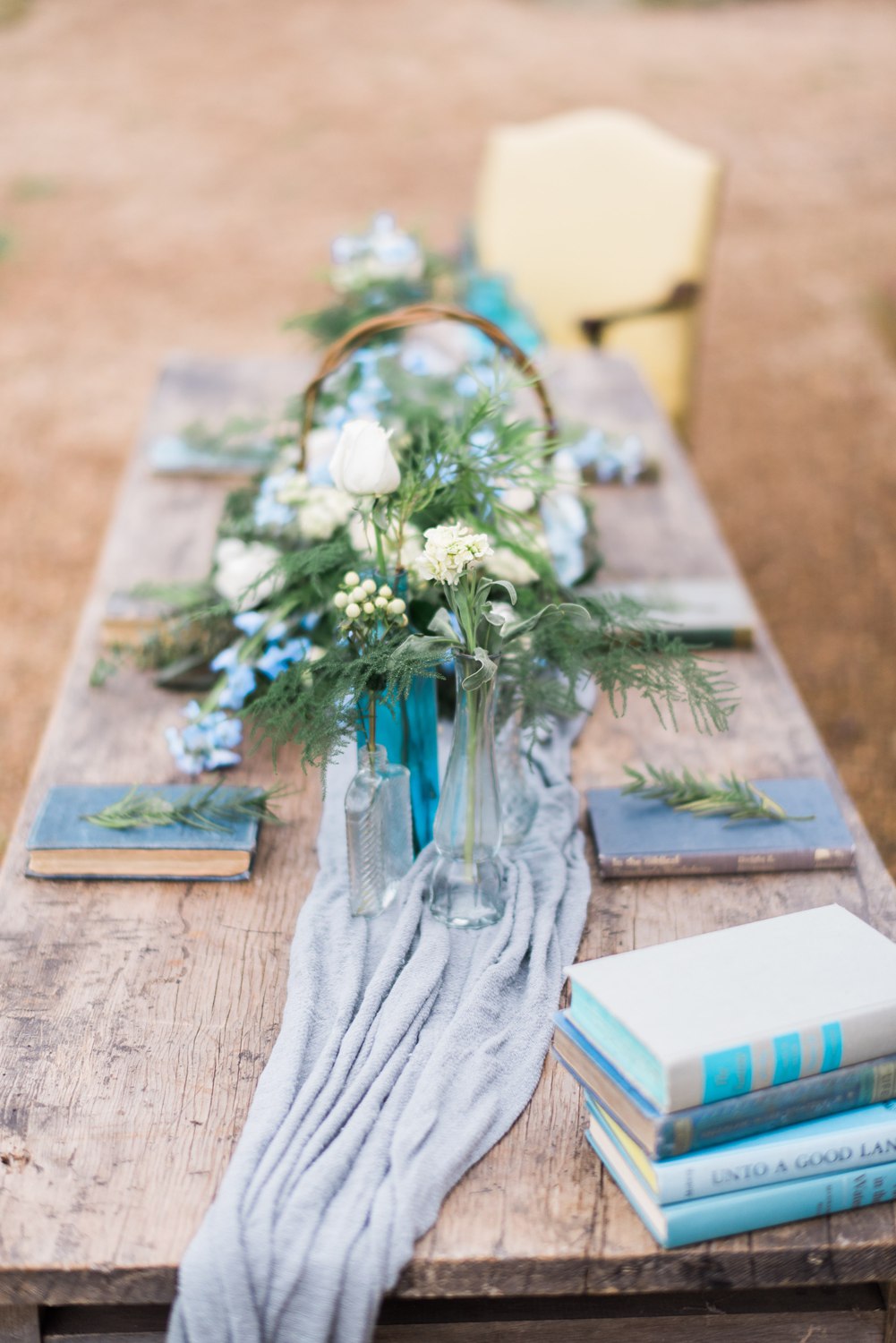 Tsali Notch Vineyard Wedding | Styled shoot | lace wedding dress | Flowy dress | portra 400 | film photography | Vineyard Wedding