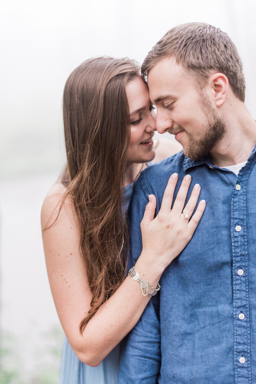 Forks of the River Sunflower Engagement | Knoxville Wedding Photographer